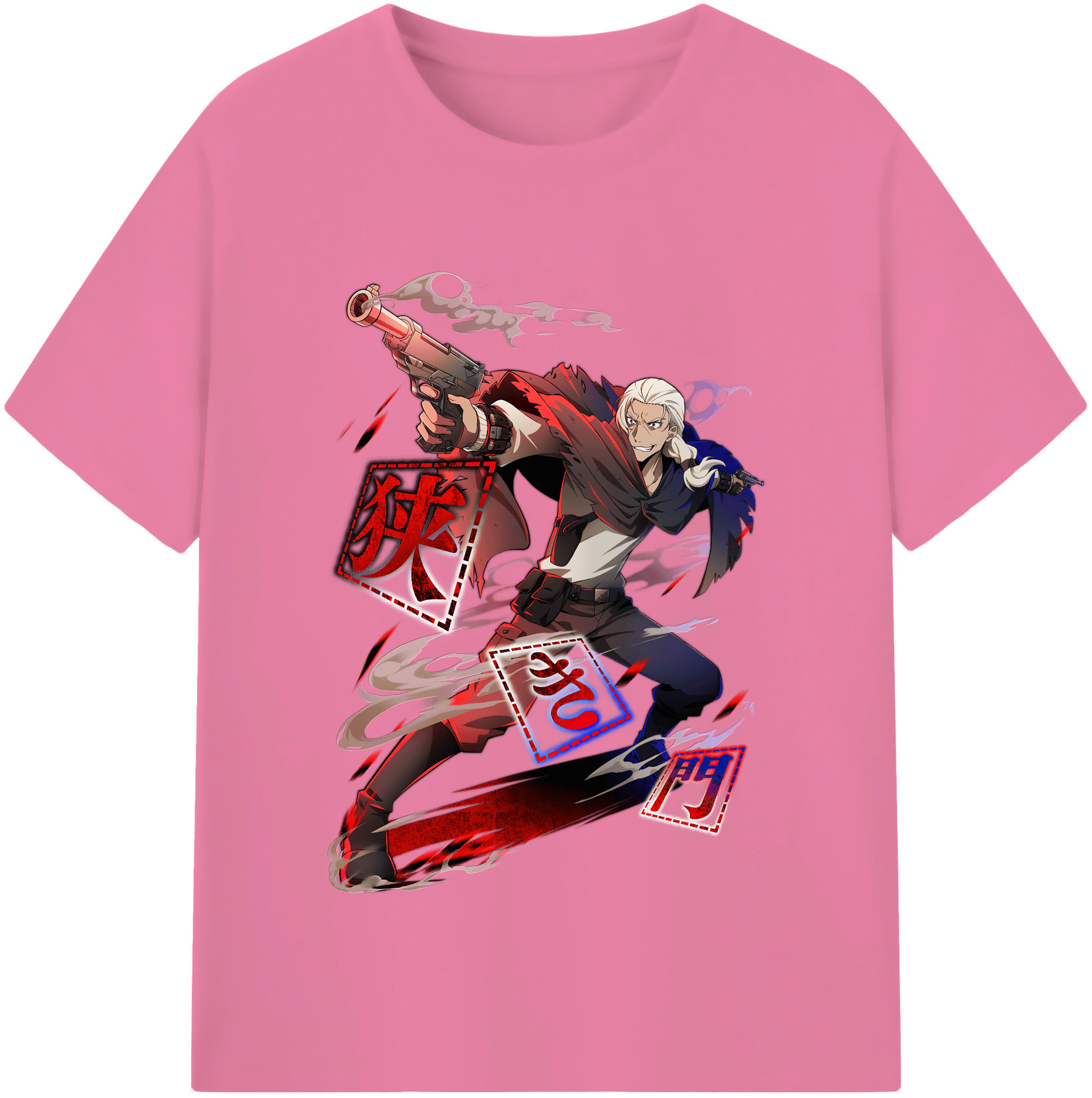 （画像用） 文豪ストレイドッグス Bungo Stray Dogs 綿100％半袖Tシャツ（フロントプリント）